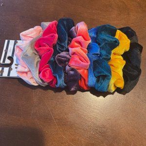 10 Pieces of Hair Scrunchies Velvet Scrunchy Gift